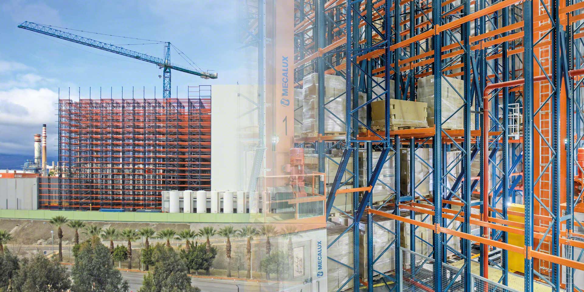 Un silo automático es un almacén automatizado donde los propios racks conforman la estructura del edificio Un silo automático es un almacén automatizado donde los propios racks conforman la estructura del edificio