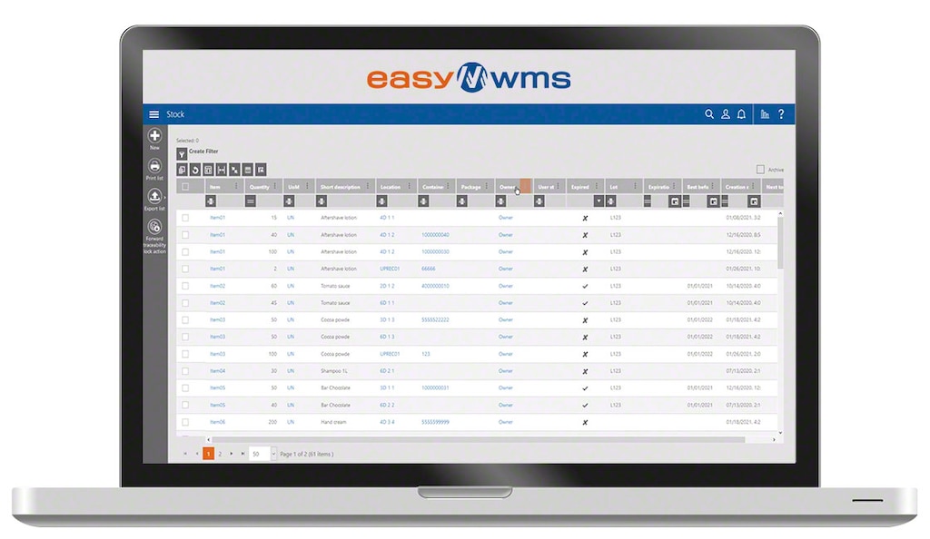 Un sistema de gestión de almacenes como Easy WMS facilita el almacenamiento de producto y elimina los costos asociados al stock sobredimensionado