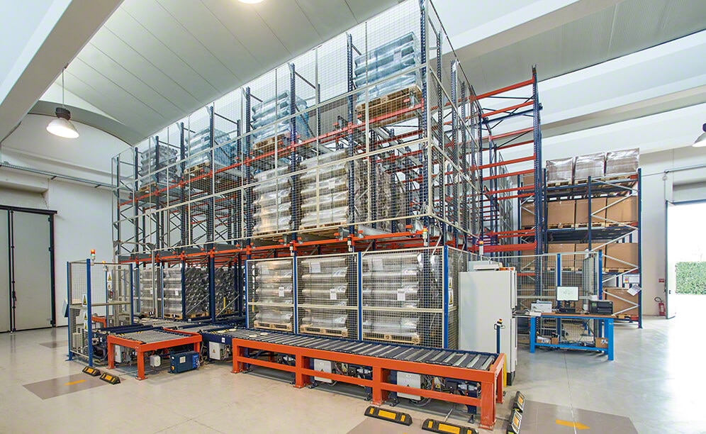 VI-MA automatiza su almacén de componentes para envases metálicos en Italia VI-MA automatiza su almacén de componentes para envases metálicos en Italia