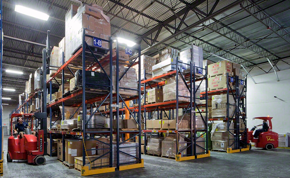 El almacén del operador logístico Interworld Freight en Estados Unidos El almacén del operador logístico Interworld Freight en Estados Unidos
