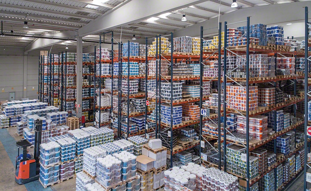 Nuevo almacén para Pinturas Isaval en España Nuevo almacén para Pinturas Isaval en España