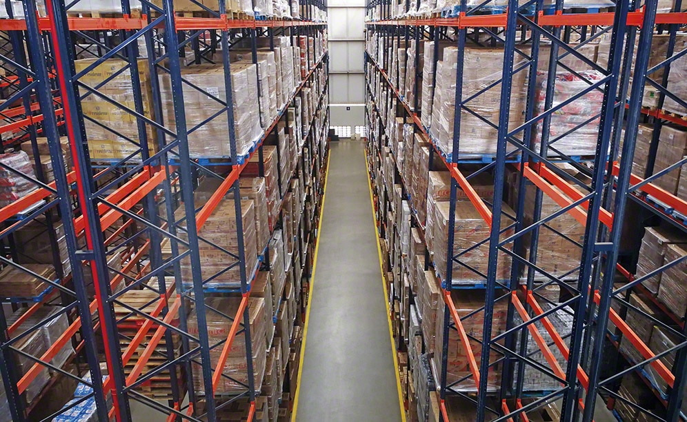 El almacén del supermercado ‘online’ Super Nosso en Brasil El almacén del supermercado ‘online’ Super Nosso en Brasil