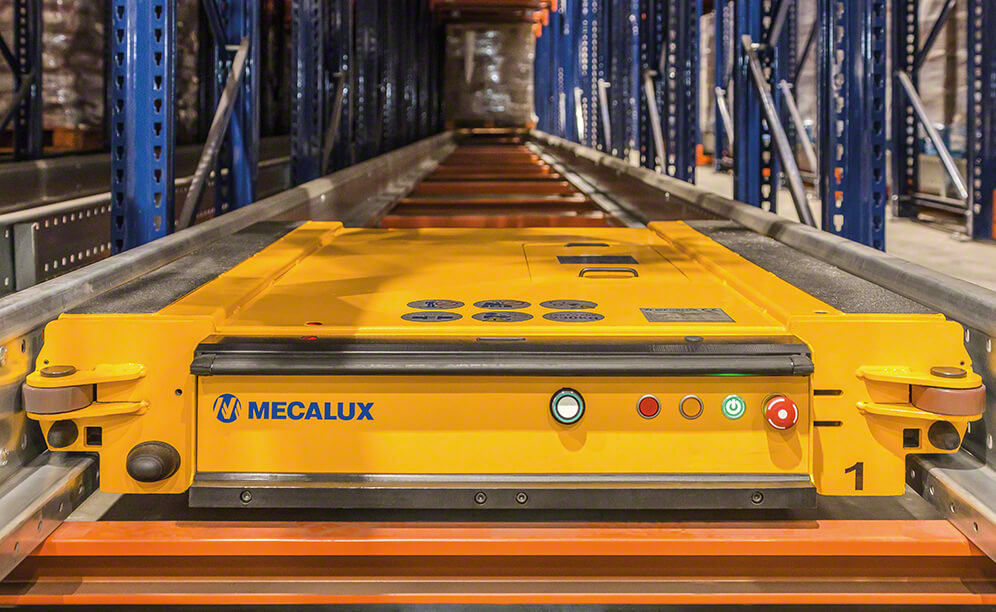 Nuevo sistema por compactación en el nuevo almacén de Selmi en Brasil Nuevo sistema por compactación en el nuevo almacén de Selmi en Brasil