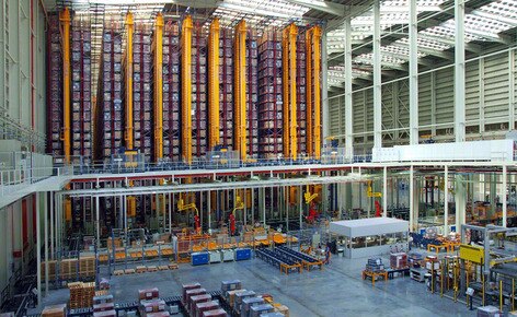 Mecalux completa el proceso de automatización de los almacenes de Porcelanosa Grupo en Castellón