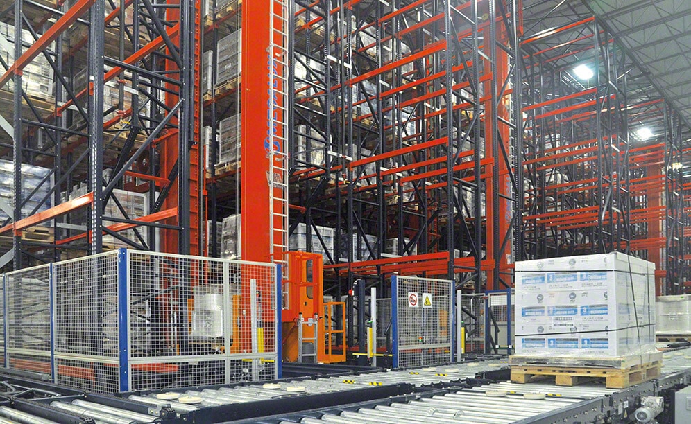 Un almacén automático para la gran variedad de productos de Next Generation Films Un almacén automático para la gran variedad de productos de Next Generation Films