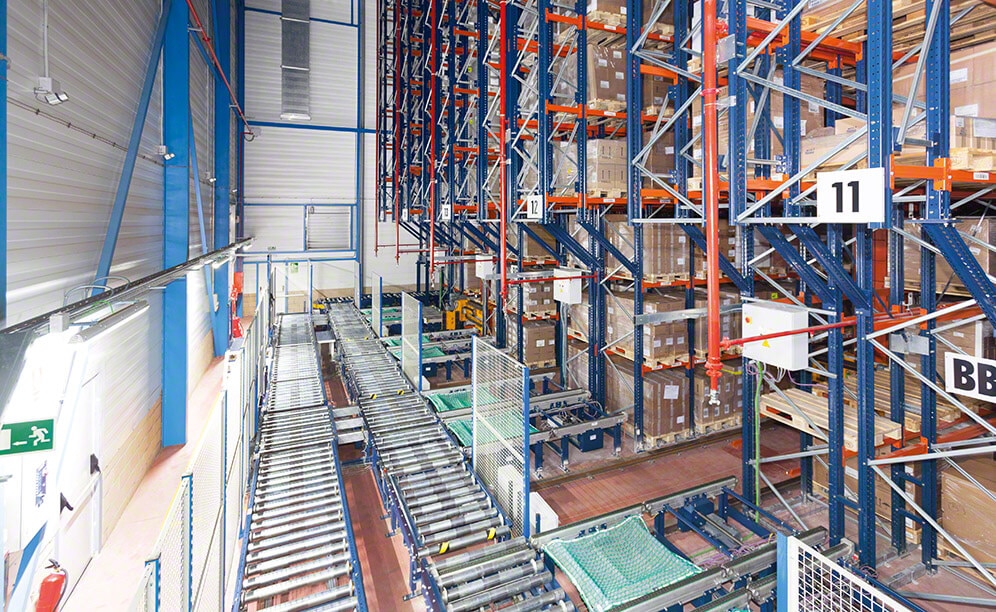 Disalfarm consigue capacidad, productividad y control con la automatización en distintas fases de su almacén convencional