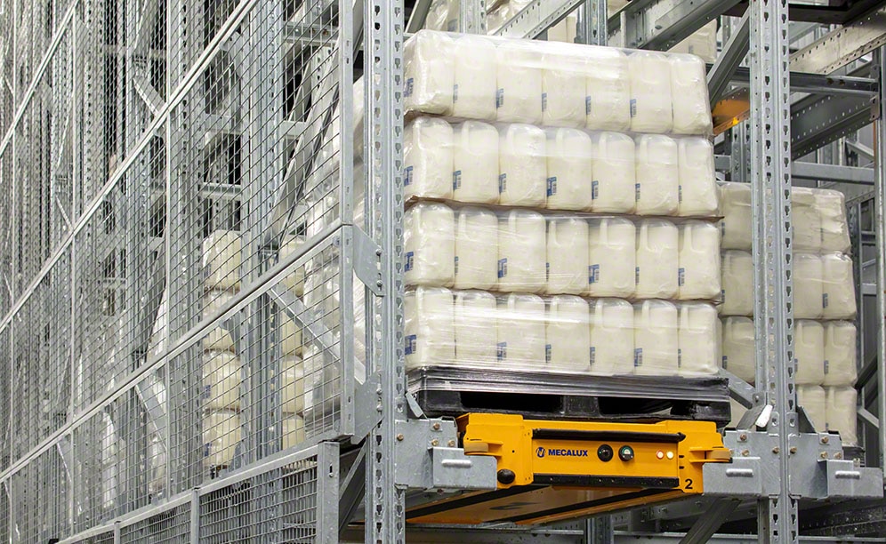 Producers Dairy ha renovado su almacén con el sistema Pallet Shuttle
