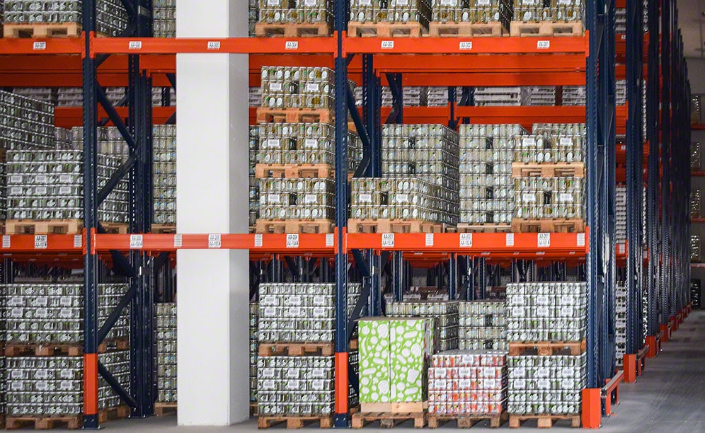 Los racks selectivos de Citres pueden almacenar más de 3,000 tarimas