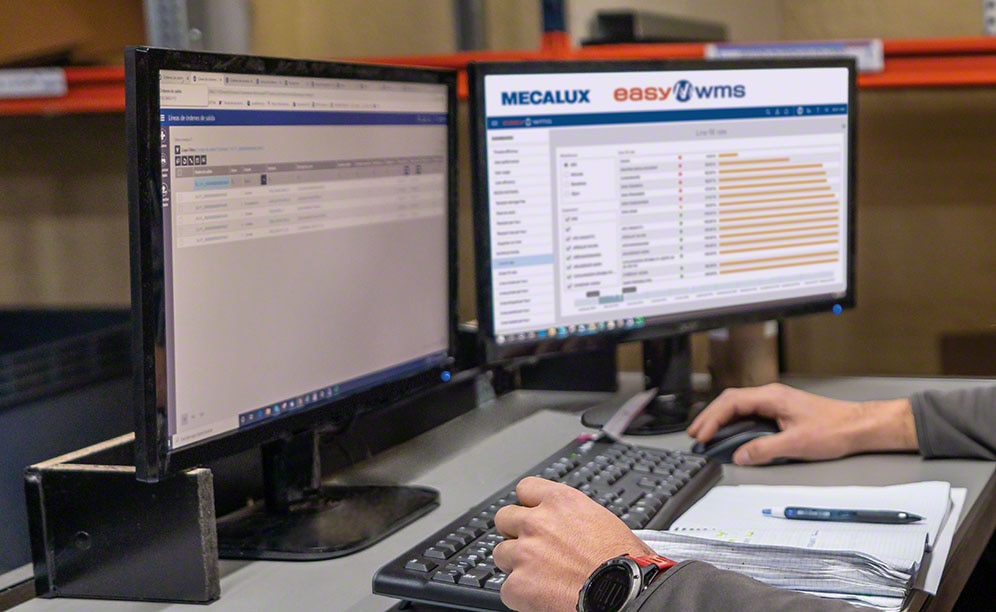 El Easy WMS de Mecalux dirige todas las operativas del almacén de Motocard