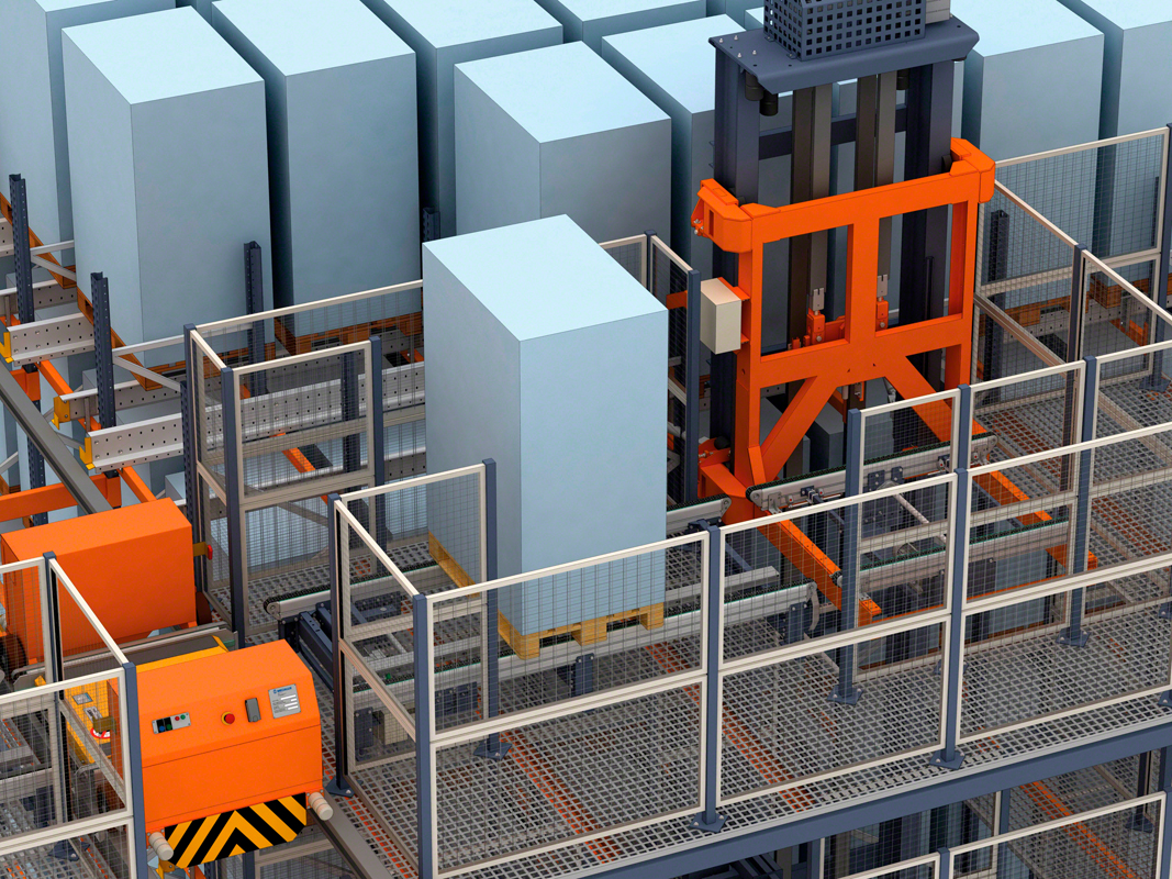 Pallet Shuttle automático con lanzadera: gran capacidad de almacenaje y número muy elevado de ciclos