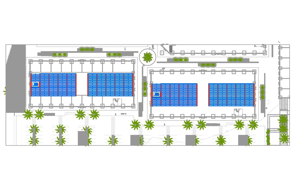 Mecalux equipará el centro comercial que Almenara Mall posee en Uruguay con un mezzanine industrial metálico