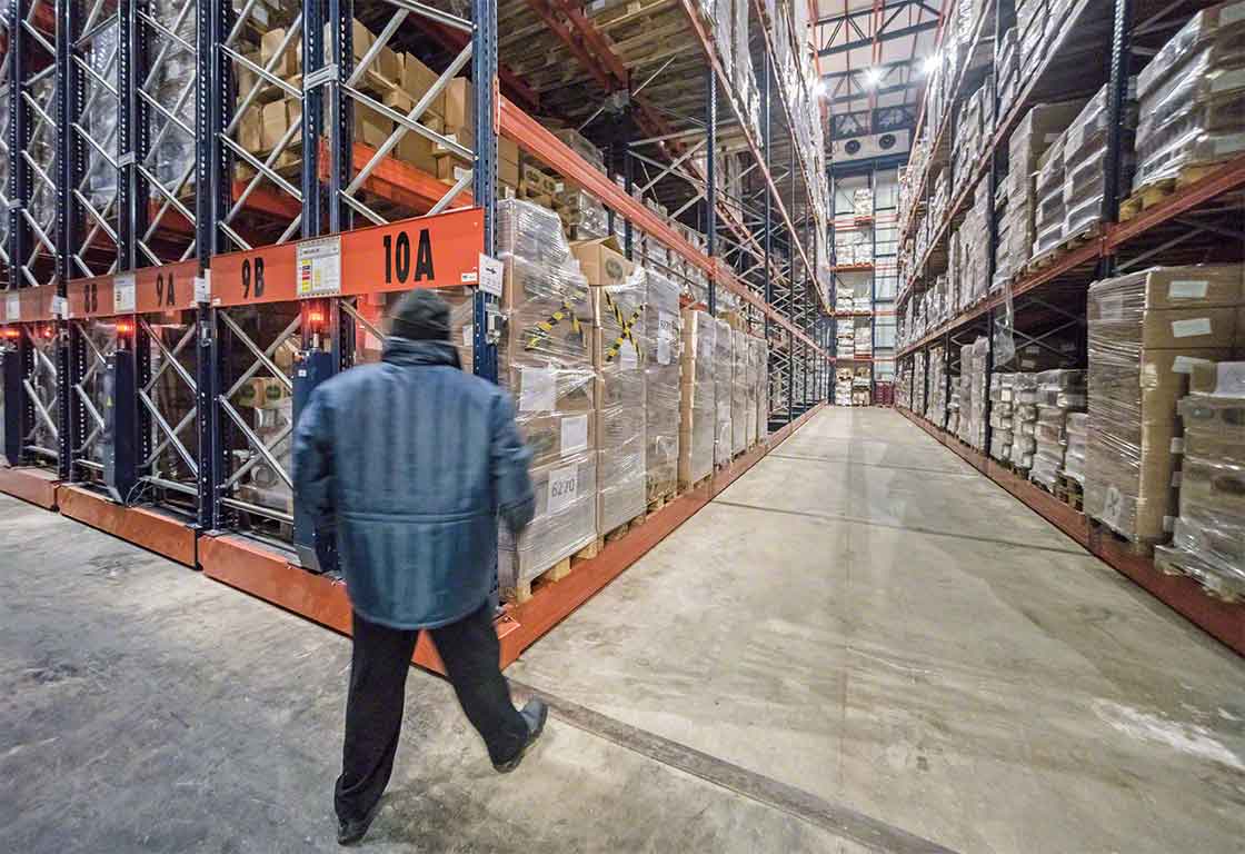 Los racks móviles movirack son una opción muy utilizada en los almacenes dedicados a la logística del frío
