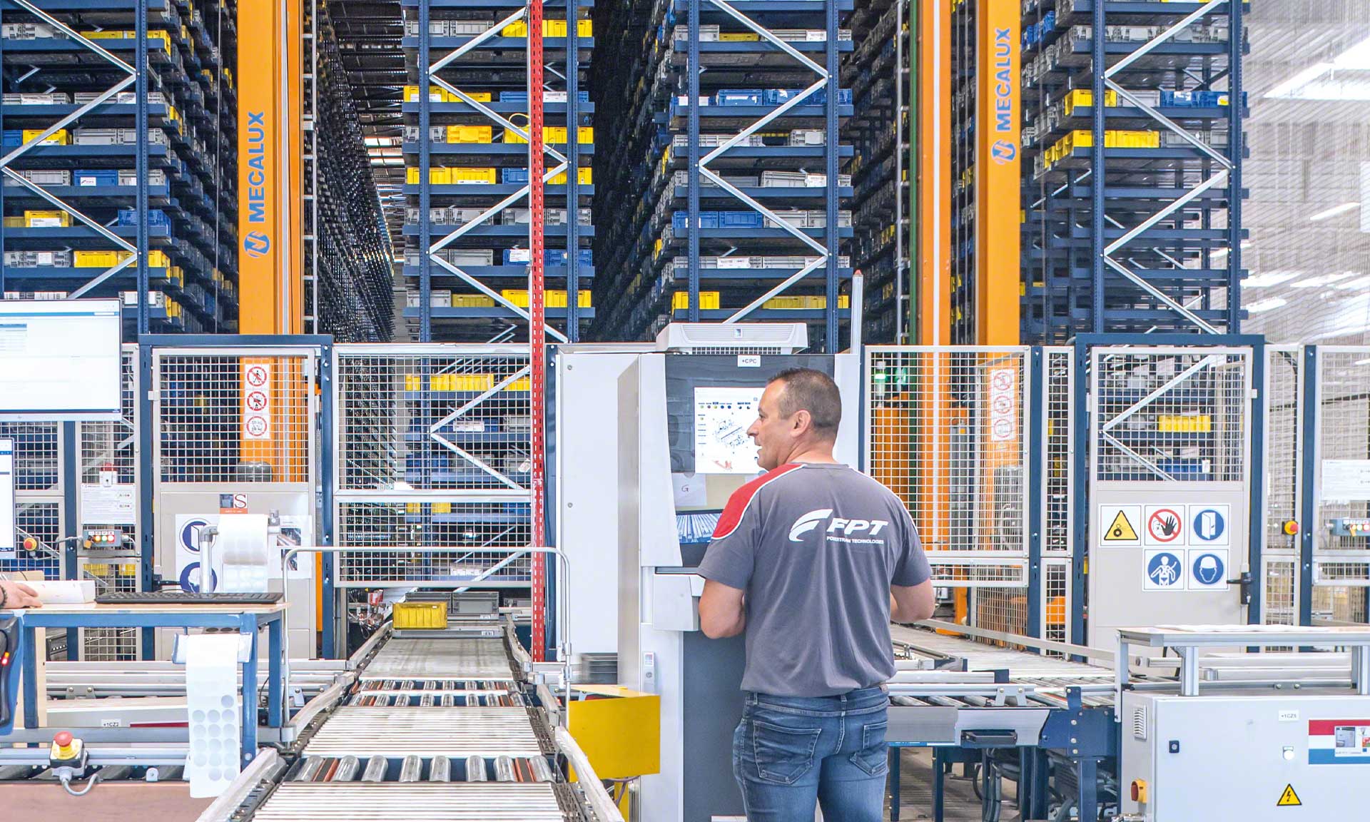 FPT Industrial (Grupo IVECO) conecta automáticamente su almacén con producción