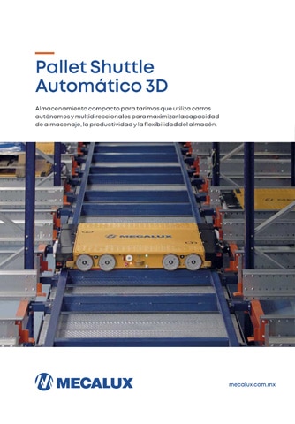 Pallet Shuttle Automático 3D