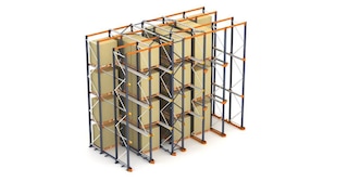 Funcionamiento de los racks drive-in Funcionamiento de los racks drive-in