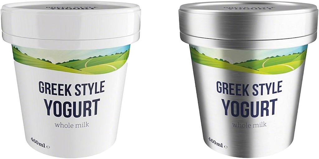 Paquetes de un solo uso y reutilizables mostrados en el estudio 2