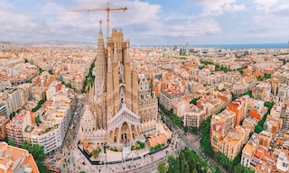 La logística detrás de la construcción de la Basílica de la Sagrada Familia de Barcelona