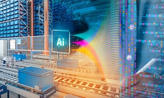 La IA se utiliza para predecir tendencias de consumo y prevenir roturas de stock en almacenes