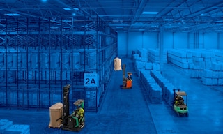 El diagrama de cargas ilustra la capacidad máxima que puede manejar un montacargas