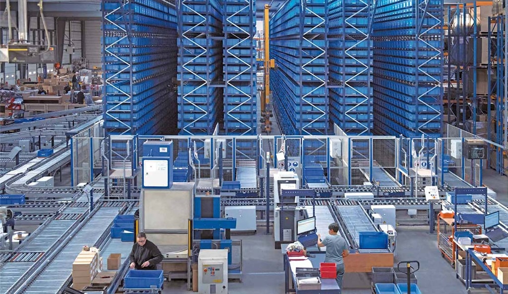 Easy WMS integra las operaciones del almacén con la manufactura con WMS para Producción