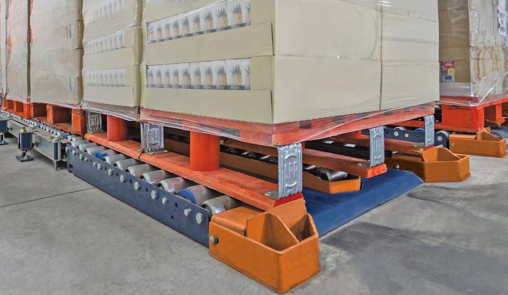 Las medias tarimas son muy utilizadas por detallistas y para productos de gran consumo