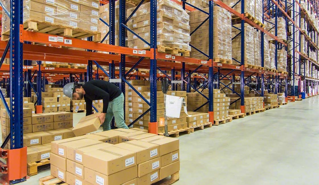 El stock activo agrupa los productos que se preparan y expiden de forma continua