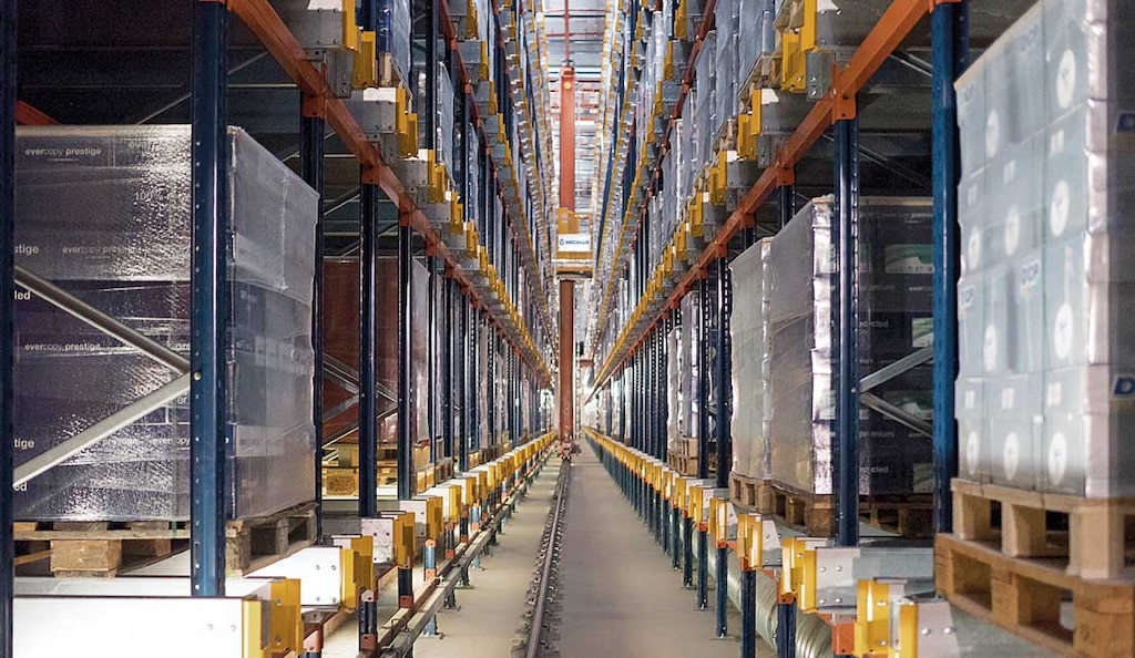 El Pallet Shuttle automático es una solución ideal para productos de alta rotación