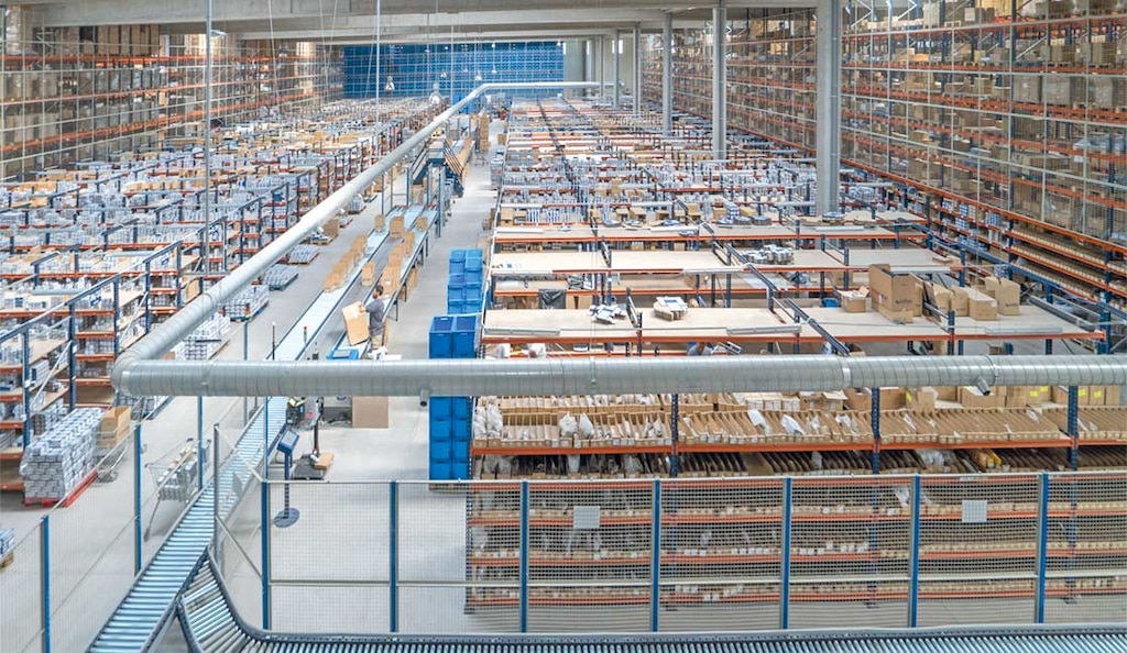 El diseño de la ventilación asegura eficiencia y seguridad en almacenes automatizados