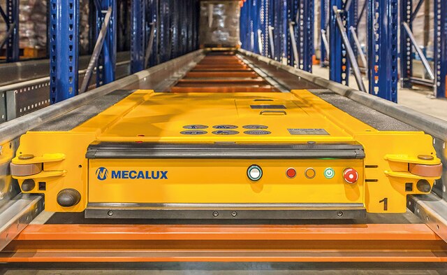 Almacén de Alpargatas en Santa Rita con Pallet Shuttle semiautomático