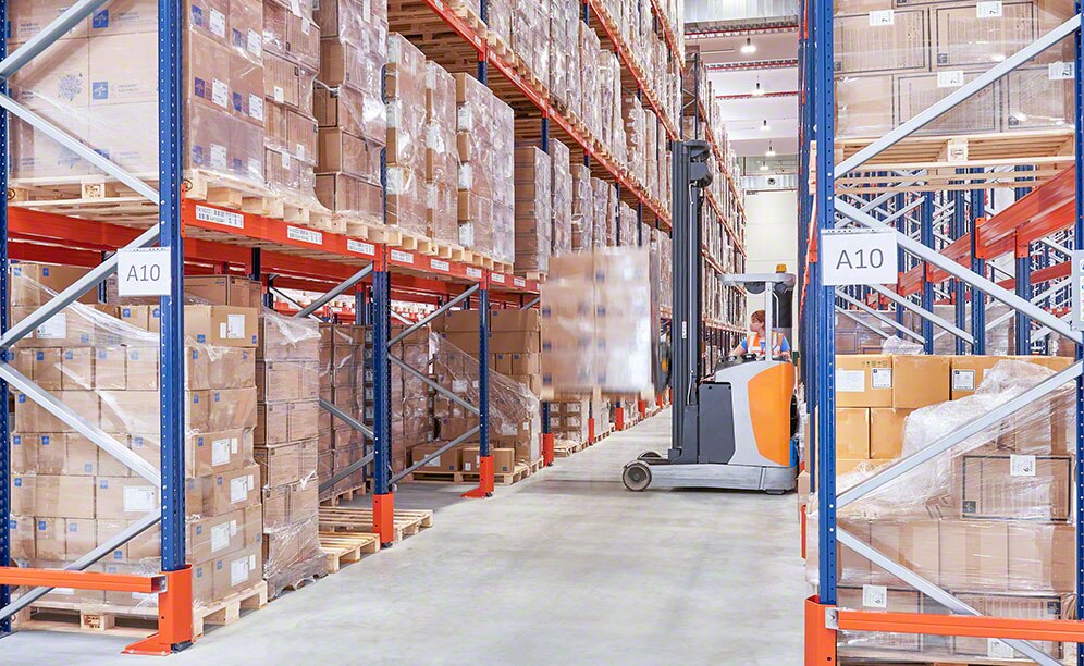Racks selectivos para productos médicos de Medline
