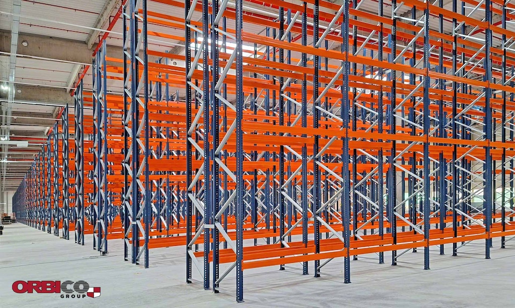 Orbico Group instala racks para tarimas en su nuevo almacén de Croacia