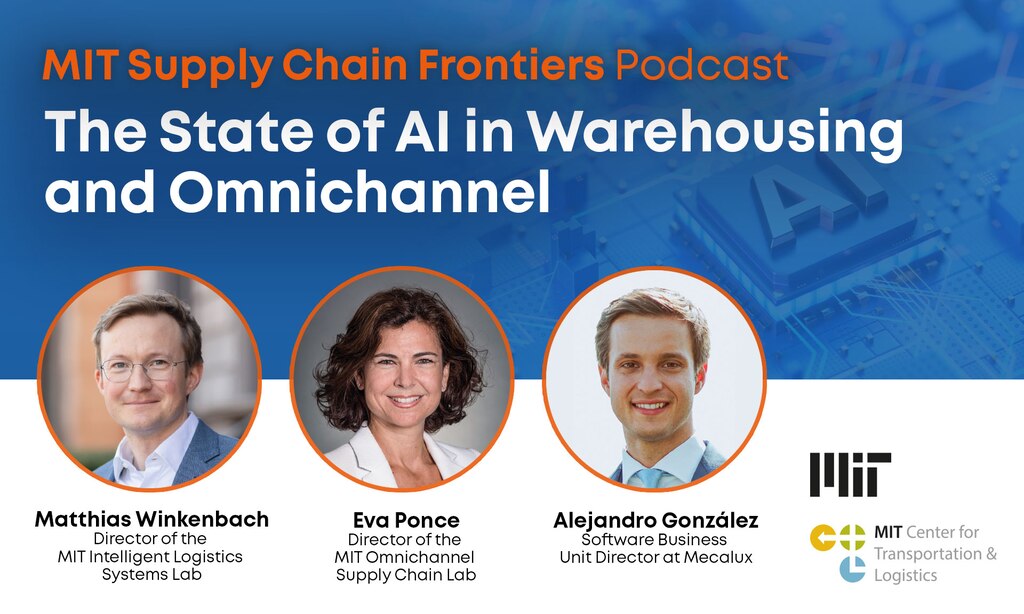 Pódcast Supply Chain Frontiers del MIT sobre la inteligencia artificial con Mecalux