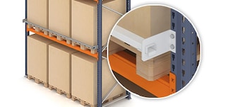 El perfil de seguridad previene caídas o impactos de las unidades de carga