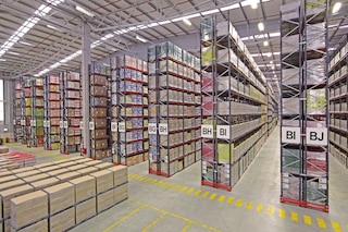 Racks selectivos de simple profundidad