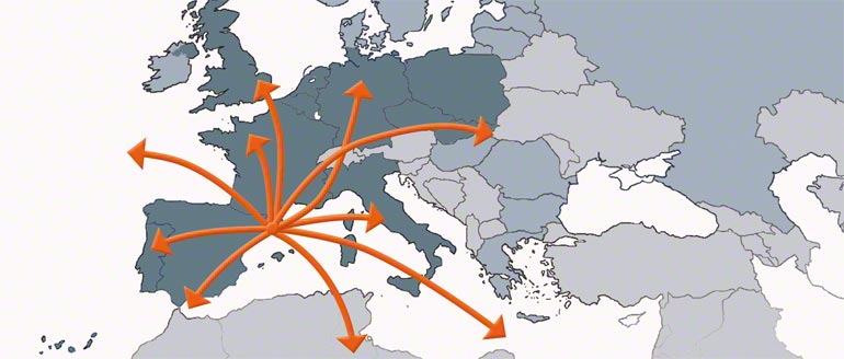 Un solo almacén central situado en Barcelona sirve para abastecer a varios centros de distribución en España y en el mundo 